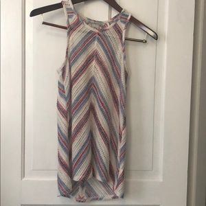 American Rag Crochet Back Tank Top